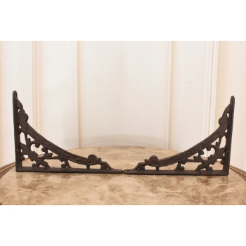 Żeliwny Wieszak - Wspornik pod Półkę - Kątownik - Dekoracja Uchwyt