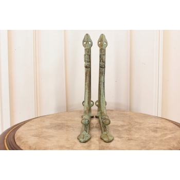 Żeliwny Wieszak - Wspornik pod Półkę - Kątownik Patyna - Dekoracja Uchwyt