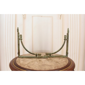 Żeliwny Wieszak - Wspornik pod Półkę - Kątownik Patyna - Dekoracja Uchwyt