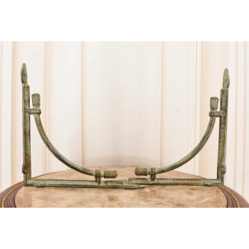 Żeliwny Wieszak - Wspornik pod Półkę - Kątownik Patyna - Dekoracja Uchwyt