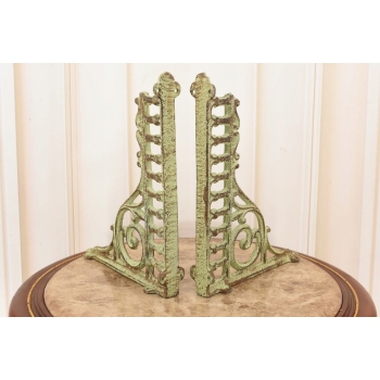 Żeliwny Wieszak - Wspornik pod Półkę - Kątownik Patyna - Dekoracja Uchwyt