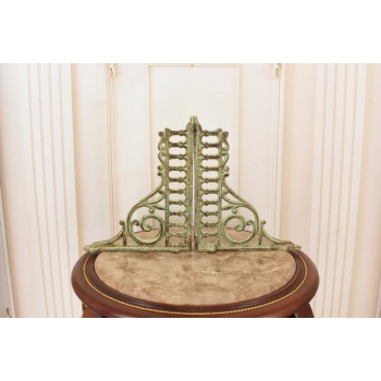 Żeliwny Wieszak - Wspornik pod Półkę - Kątownik Patyna - Dekoracja Uchwyt