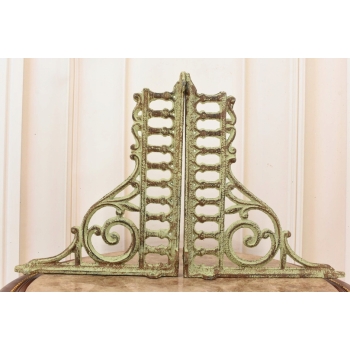 Żeliwny Wieszak - Wspornik pod Półkę - Kątownik Patyna - Dekoracja Uchwyt