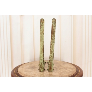 Żeliwny Wieszak - Wspornik pod Półkę - Kątownik Patyna - Dekoracja Uchwyt