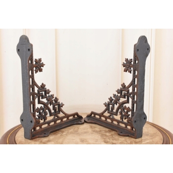 Żeliwny Wieszak - Wspornik pod Półkę - Kątownik - Dekoracja Uchwyt