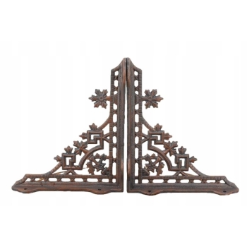 Żeliwny Wieszak - Wspornik pod Półkę - Kątownik - Dekoracja Uchwyt