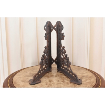 Żeliwny Wieszak - Wspornik pod Półkę - Kątownik - Dekoracja Uchwyt