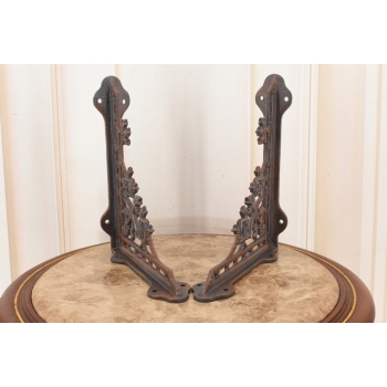 Żeliwny Wieszak - Wspornik pod Półkę - Kątownik - Dekoracja Uchwyt