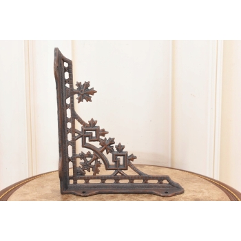 Żeliwny Wieszak - Wspornik pod Półkę - Kątownik - Dekoracja Uchwyt