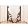 Żeliwny Wieszak - Wspornik pod Półkę - Kątownik - Dekoracja Uchwyt