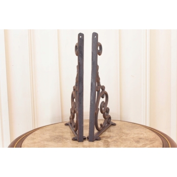 Żeliwny Wieszak - Wspornik pod Półkę - Kątownik - Dekoracja Uchwyt