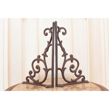 Żeliwny Wieszak - Wspornik pod Półkę - Kątownik - Dekoracja Uchwyt