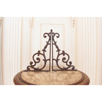 Żeliwny Wieszak - Wspornik pod Półkę - Kątownik - Dekoracja Uchwyt