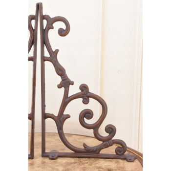 Żeliwny Wieszak - Wspornik pod Półkę - Kątownik - Dekoracja Uchwyt