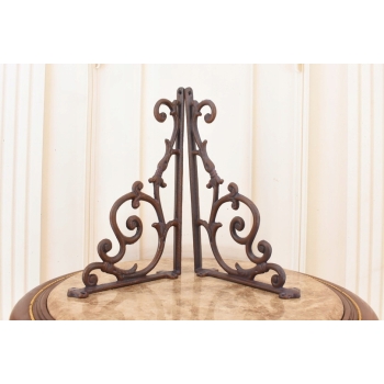 Żeliwny Wieszak - Wspornik pod Półkę - Kątownik - Dekoracja Uchwyt