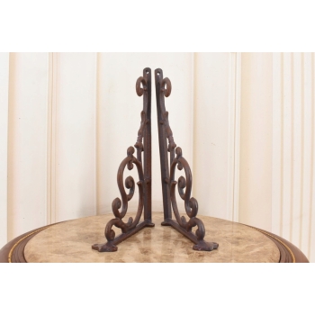 Żeliwny Wieszak - Wspornik pod Półkę - Kątownik - Dekoracja Uchwyt