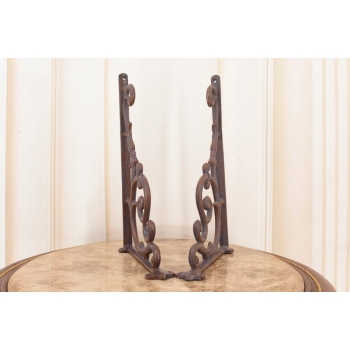 Żeliwny Wieszak - Wspornik pod Półkę - Kątownik - Dekoracja Uchwyt