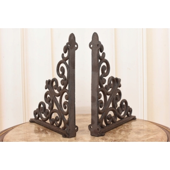 Żeliwny Wieszak - Wspornik pod Półkę - Kątownik - Dekoracja Uchwyt