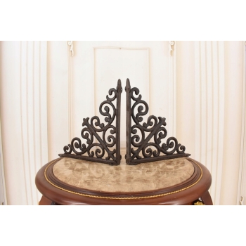 Żeliwny Wieszak - Wspornik pod Półkę - Kątownik - Dekoracja Uchwyt