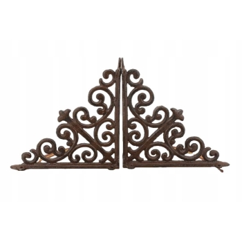 Żeliwny Wieszak - Wspornik pod Półkę - Kątownik - Dekoracja Uchwyt