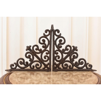 Żeliwny Wieszak - Wspornik pod Półkę - Kątownik - Dekoracja Uchwyt