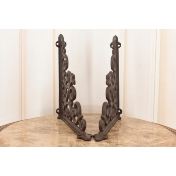 Żeliwny Wieszak - Wspornik pod Półkę - Kątownik - Dekoracja Uchwyt