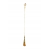 Stylowa Łyżka do Butów - Mosiądz + Drapaczka do Pleców - Złota 57 cm