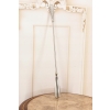 Stylowa Łyżka do Butów - Mosiądz - Dekor Zdobienia - Srebrna 56 cm