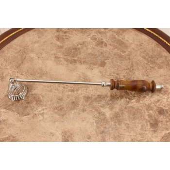 Chromowe Gasidełko Gasidło do Świec - Srebrne - Praktyczne do Świeczki