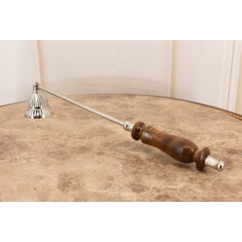 Chromowe Gasidełko Gasidło do Świec - Srebrne - Praktyczne do Świeczki