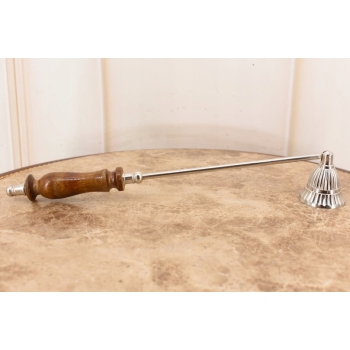 Chromowe Gasidełko Gasidło do Świec - Srebrne - Praktyczne do Świeczki