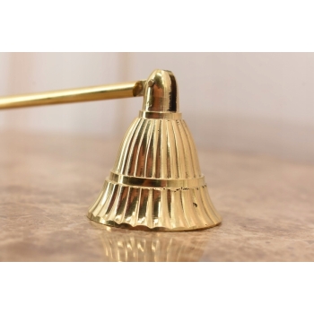 Chromowe Gasidełko Gasidło do Świec - Złote - Praktyczne do Świeczki