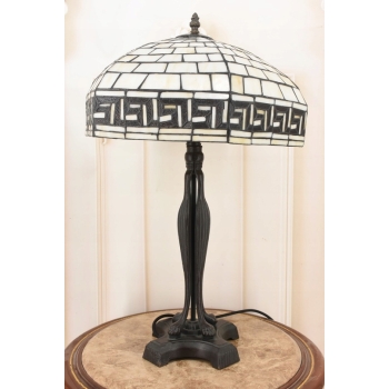 Lampa Witrażowa - Styl Tiffany - witraż - Prezent Kolorowa Lampka Mozaika