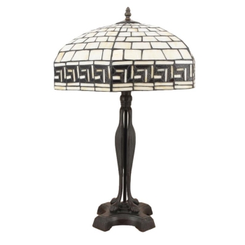 Lampa Witrażowa - Styl Tiffany - witraż - Prezent Kolorowa Lampka Mozaika