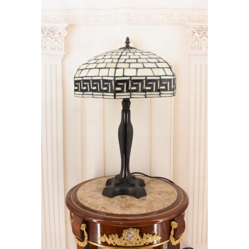 Lampa Witrażowa - Styl Tiffany - witraż - Prezent Kolorowa Lampka Mozaika