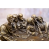 OSTATNIA WIECZERZA - Scena z Biblii - Figura z Brazu - Religijna Rzeźba