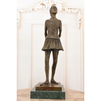 14 Letnia Tancerka - Nowoczesna Figura z Brązu - w stylu Edgar Degas