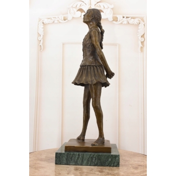 14 Letnia Tancerka - Nowoczesna Figura z Brązu - w stylu Edgar Degas