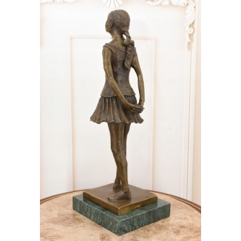 14 Letnia Tancerka - Nowoczesna Figura z Brązu - w stylu Edgar Degas