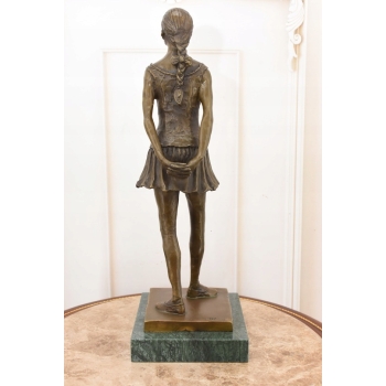 14 Letnia Tancerka - Nowoczesna Figura z Brązu - w stylu Edgar Degas