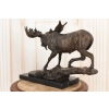 Łoś z Brązu - Figura Rzeźba Myśliwska - Brąz - Prezent Dekoracja