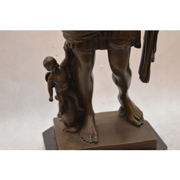 August z Prima Porta - Cesarz - Figura Rzeźba z Brązu - Dekoracja