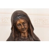 Ogromna Matka Boska Maryja Figura Rzeźba z Brązu 81cm