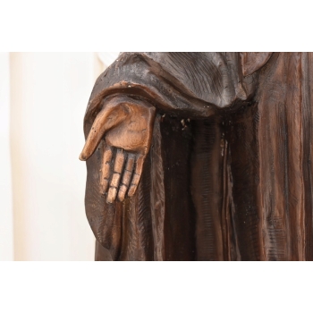 Ogromna Matka Boska Maryja Figura Rzeźba z Brązu 81cm