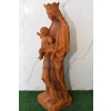 Żeliwna figura - Maryja Matka Boska Maria z Dzieciątkiem Jezus