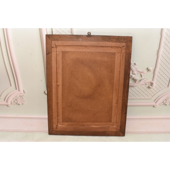 Wojciech Kossak - Żołnierz Na Koniu z Fajką - Obraz Pastel za Szkłem