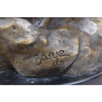 Jaguar na skale - Figura z Brązu