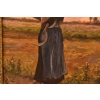 Józef Chełmoński - Kobieta z Workiem Zboża - Polska Wieś - Obraz Olejny