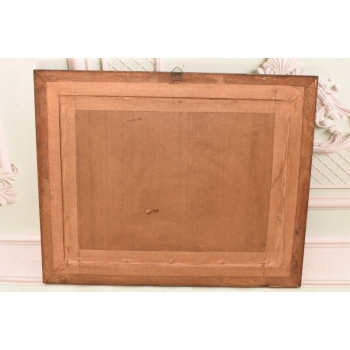 Jerzy Kossak - Galopujący Koń Arabski - Obraz Pastel za Szkłem