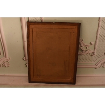 Jerzy Kossak - Koń Pędzący Przez Las - Obraz Pastel za Szkłem